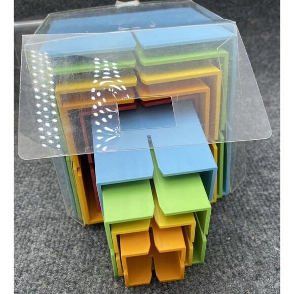 Fat Brain Toys Dado Cubes Interlocking Building Block Set Early Learning - Picture 3 of 9